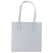 Ted Baker Seacon Crosshatch Small Icon Bag - Light Grey