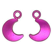 Ti2 Titanium Moon Charms - Pink