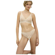 Biustonosz Triumph Amourette Charm bez fiszbin – kremowy sen