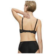 Biustonosz z fiszbinami Triumph Amourette Charm – czarny