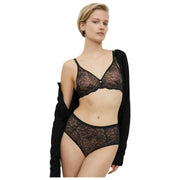 Biustonosz z fiszbinami Triumph Amourette Charm – czarny