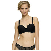 Biustonosz z fiszbinami Triumph Amourette Charm – czarny