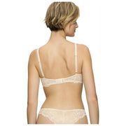 Biustonosz z fiszbinami Triumph Amourette Charm – kremowy sen