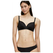 Biustonosz z fiszbinami Triumph Body Make Up Soft Touch – czarny