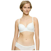 Biustonosz z fiszbinami Triumph Body Make Up Soft Touch – krem waniliowy