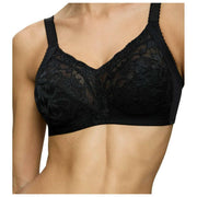 Biustonosz bez fiszbin Triumph Delicate Doreen – czarny