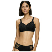 Biustonosz bez fiszbin Triumph Delicate Doreen – czarny