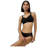 Biustonosz bez fiszbin Triumph Delicate Doreen – czarny