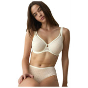 Biustonosz Triumph Signature Sheer Minimizer – biały ecru