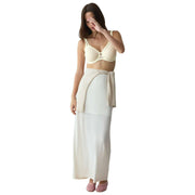 Biustonosz Triumph Signature Sheer Minimizer – biały ecru