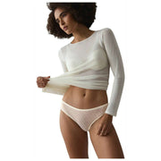 Majtki Triumph Signature Sheer Tai – kolor ecru biały