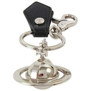 Brelok do kluczy Vivienne Westwood 3D Orb - czarny/srebrny