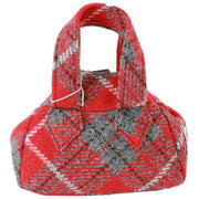 Vivienne Westwood Harris Tweed Tartan Archive Mini Handbag - Red