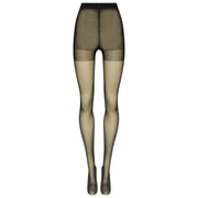 Rajstopy Wolford Miss W 30 Denier z podparciem nóg - czarne