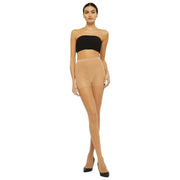Rajstopy Wolford Miss W 30 Denier z stabilizacją nóg - Beż Gobi