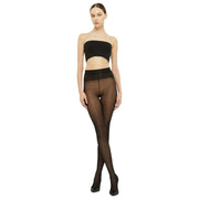 Rajstopy Wolford Synergy 40 Denier z podparciem nóg - czarne
