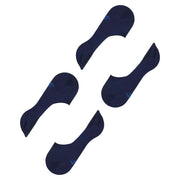 Burlington Everyday Invisible 2 Pack Socks - Marine Navy