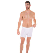 Comfyballs Cotton Long Boxer - Ghost White