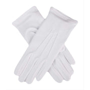Dents Cotton Gloves - White