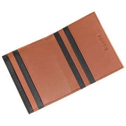 Dents Medway RFID Card Holder Leather Wallet - Black/Highway Tan