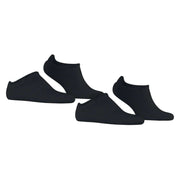 Esprit Active Basic 2 Pack Sneaker Socks - Black