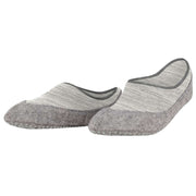 Falke Cosyshoe Invisible Slipper Socks - Light Grey Marl