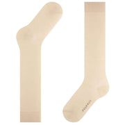 Falke Cotton Touch Knee High Socks - Cream