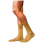 Falke No13 Finest Piuma Cotton Socks - Brass Yellow