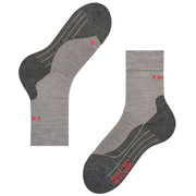 Falke RU4 Endurance Wool Socks - Light Grey Mel