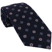 Michelsons of London Petal Floral Polyester Tie - Pink