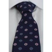 Michelsons of London Petal Floral Polyester Tie - Pink