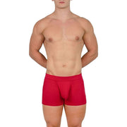 Obviously EliteMan Boxer Brief 3inch Leg - Red