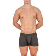 Obviously EliteMan Boxer Brief 3inch Leg - Titanium Grey