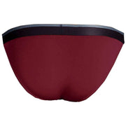 Obviously PrimeMan AnatoMAX Bikini Brief - Maroon Burgundy