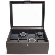 Stackers 8 Piece Watch Box - Brown