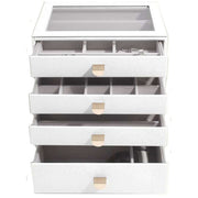 Stackers Classic Set of 4 Drawers - Pebble White