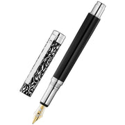 Waldmann Pens Xetra Vienna 18ct Gold Nib Fountain Pen - Black